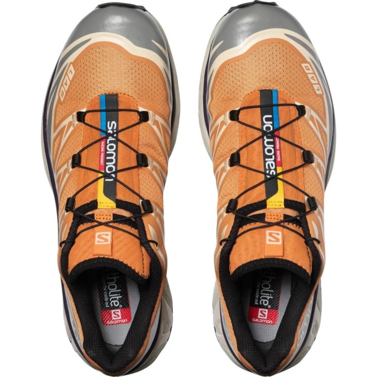 Orange Salomon Xt-6 Men's Sneakers | IE EP4860